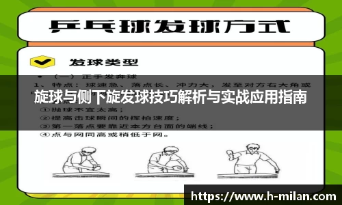 旋球与侧下旋发球技巧解析与实战应用指南